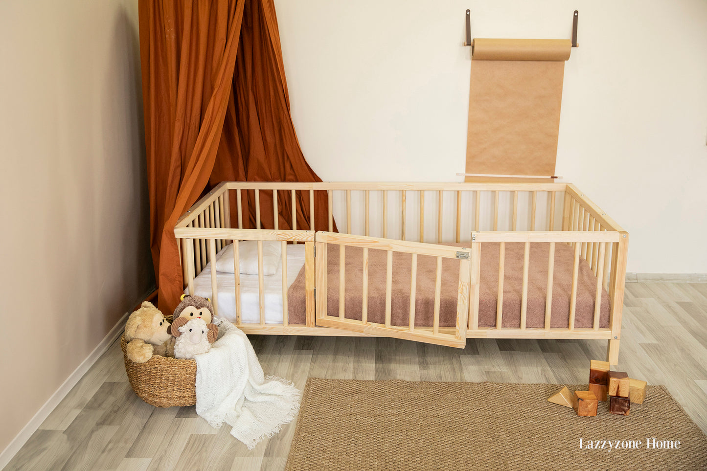 Kids Floor Bed with Montessori