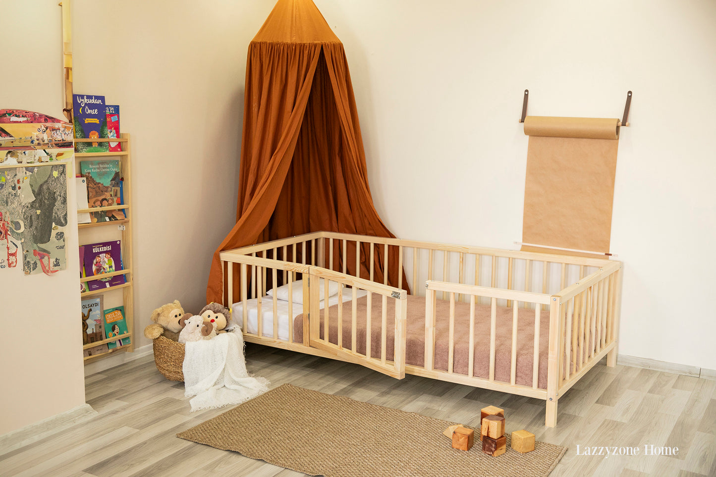 Kids Floor Bed with Montessori