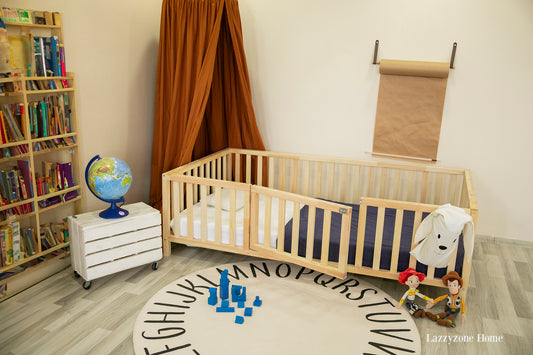 Kids Floor Bed with Montessori