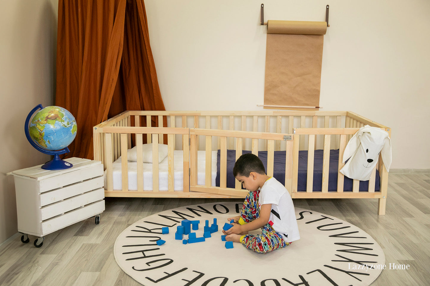 Kids Floor Bed with Montessori